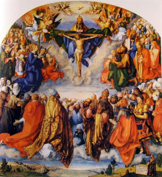 23 durer adorazione della santissima trinita 2