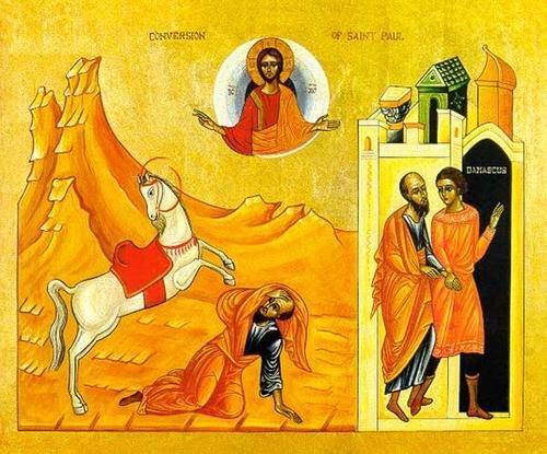 25 january conversion of st paul