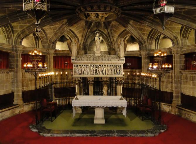 Crypt of santa eulalia