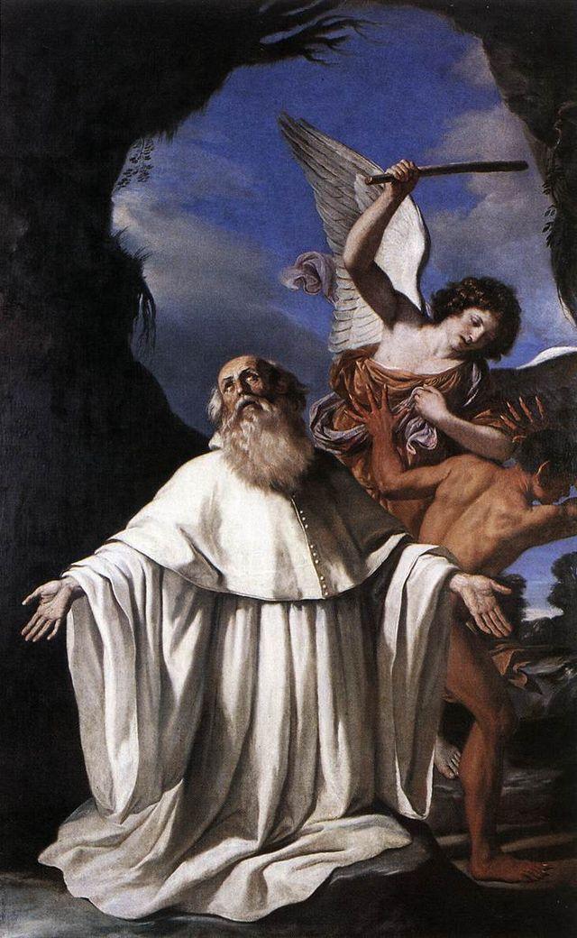 Guercino san romualdo