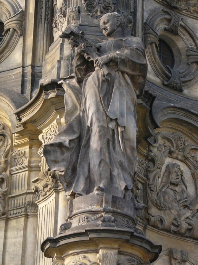 Holy trinity column aloysius gonzaga 11 2