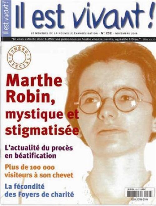 I grande 97487 il est vivant n 232 numero special marthe robin mystique et stigmatisee net 2