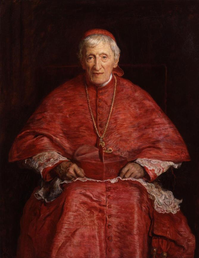 John henry newman by sir john everett millais 1st bt