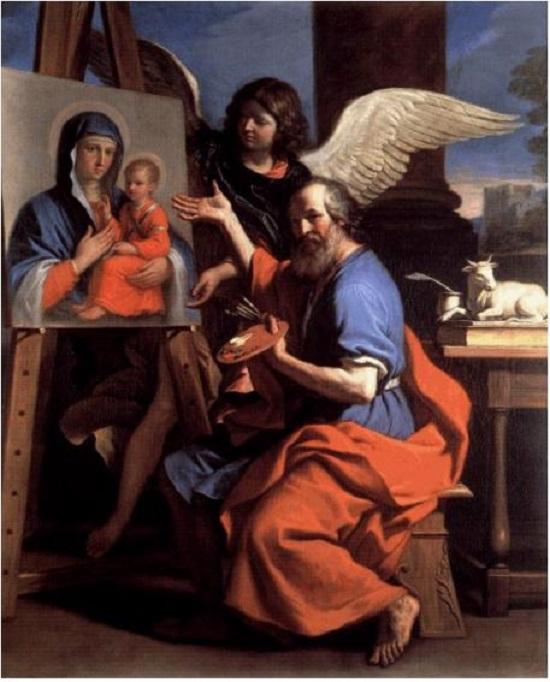 Luke evangelist guercino 2