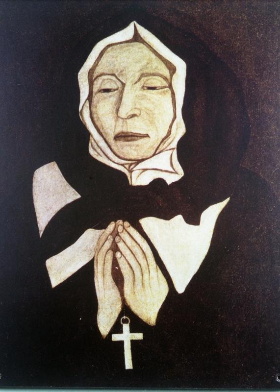 Piere le ber le vrai portrait de marguerite bourgeoys 1701