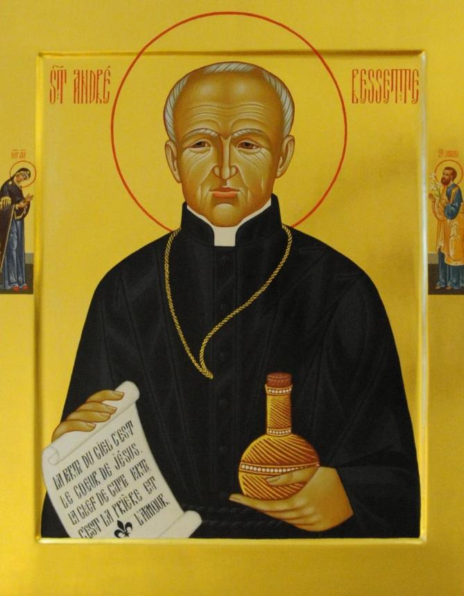 Saint andre bessette icon