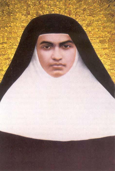 Sainte alphonsine de l immaculee conception anne muttathupadathu vierge clarisse 1