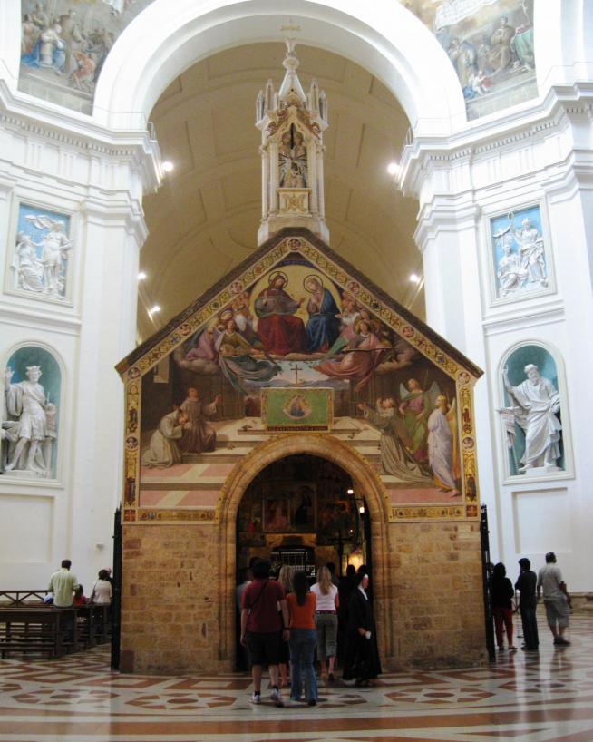 Santa maria degli angeli porcjunkula