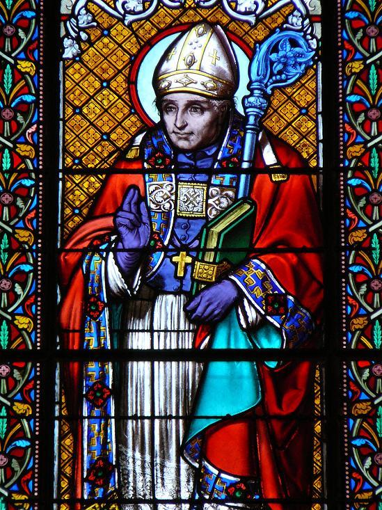 St alphonse marie de liguori vitrail de l eglise sainte marguerite le vesinet 92 france 1