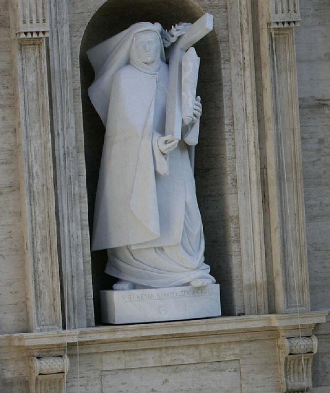 Statue d edith stein au vatican 211