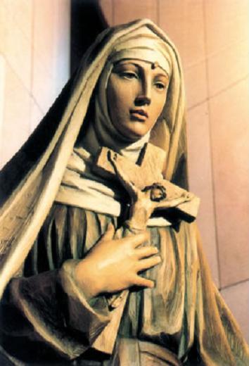 Statue sainte rita 1