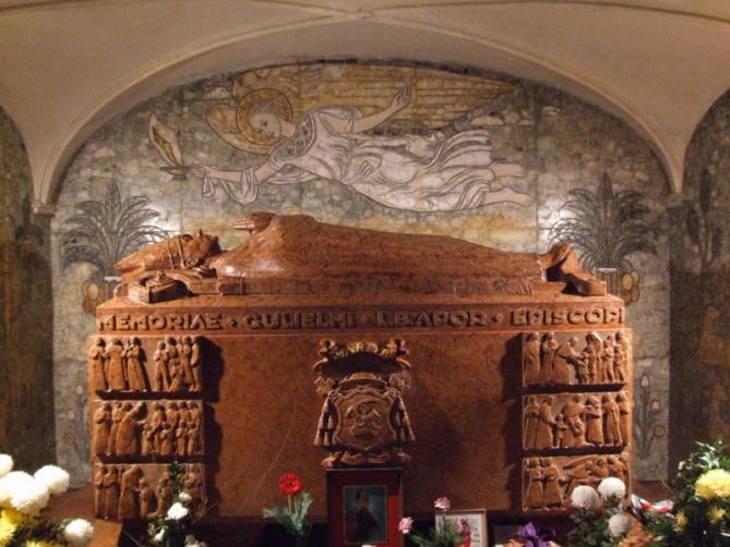 Tomb of bishop vilmos apor in gyor