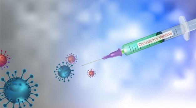 Vaccination contre coronavirus covid 19 seringue contenant vaccin est point etre injectee dans virus pour resoudre virus qui se propage dans monde 36059 246